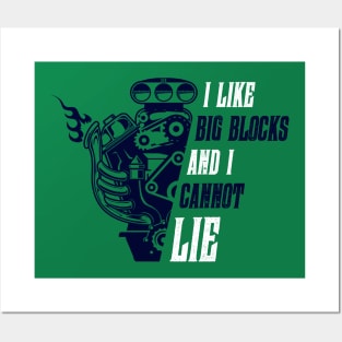 I Like Big Blocks And I Cannot Lie Tee Tshirt Posters and Art